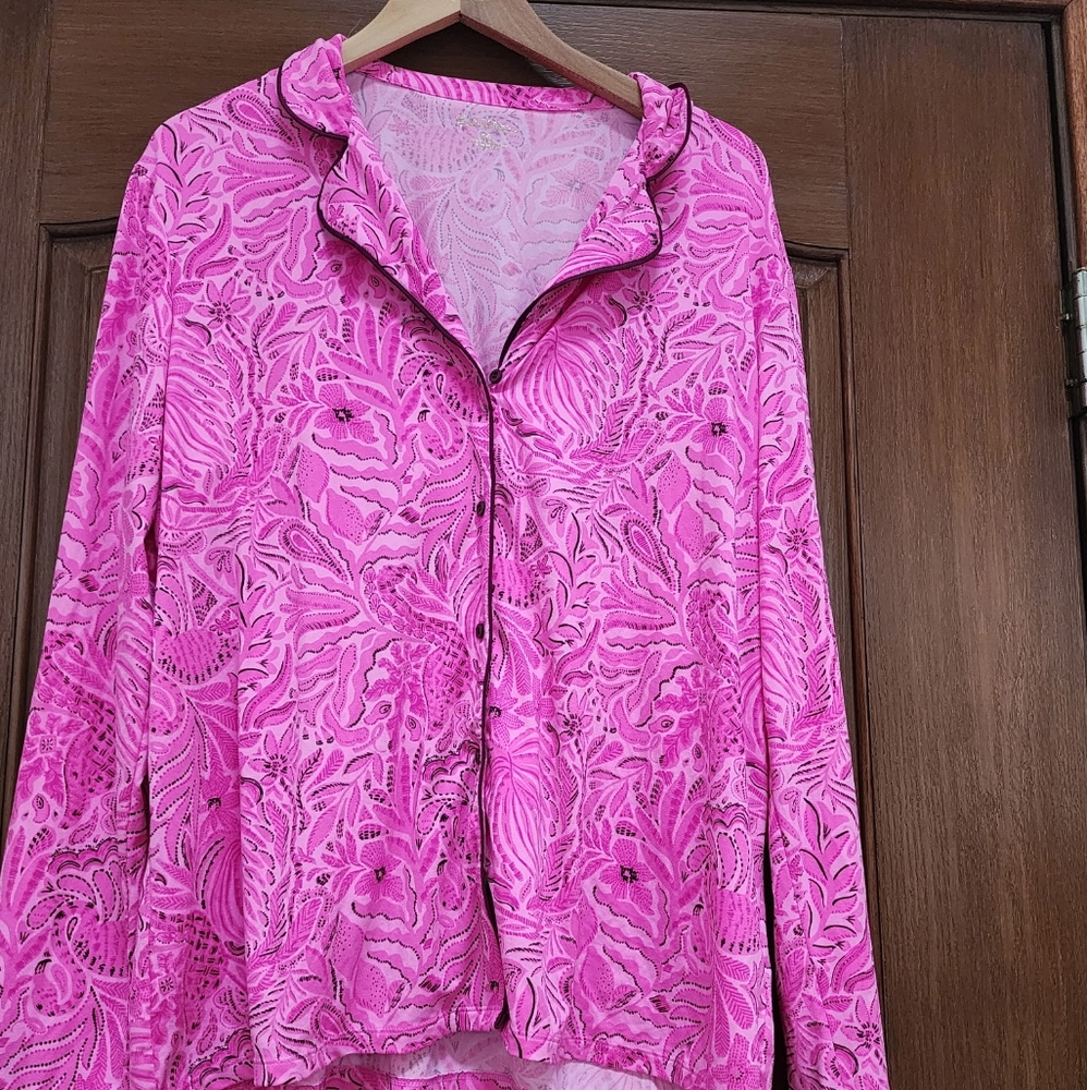 Lilly Pulitzer PJ TOP Sz XXL
